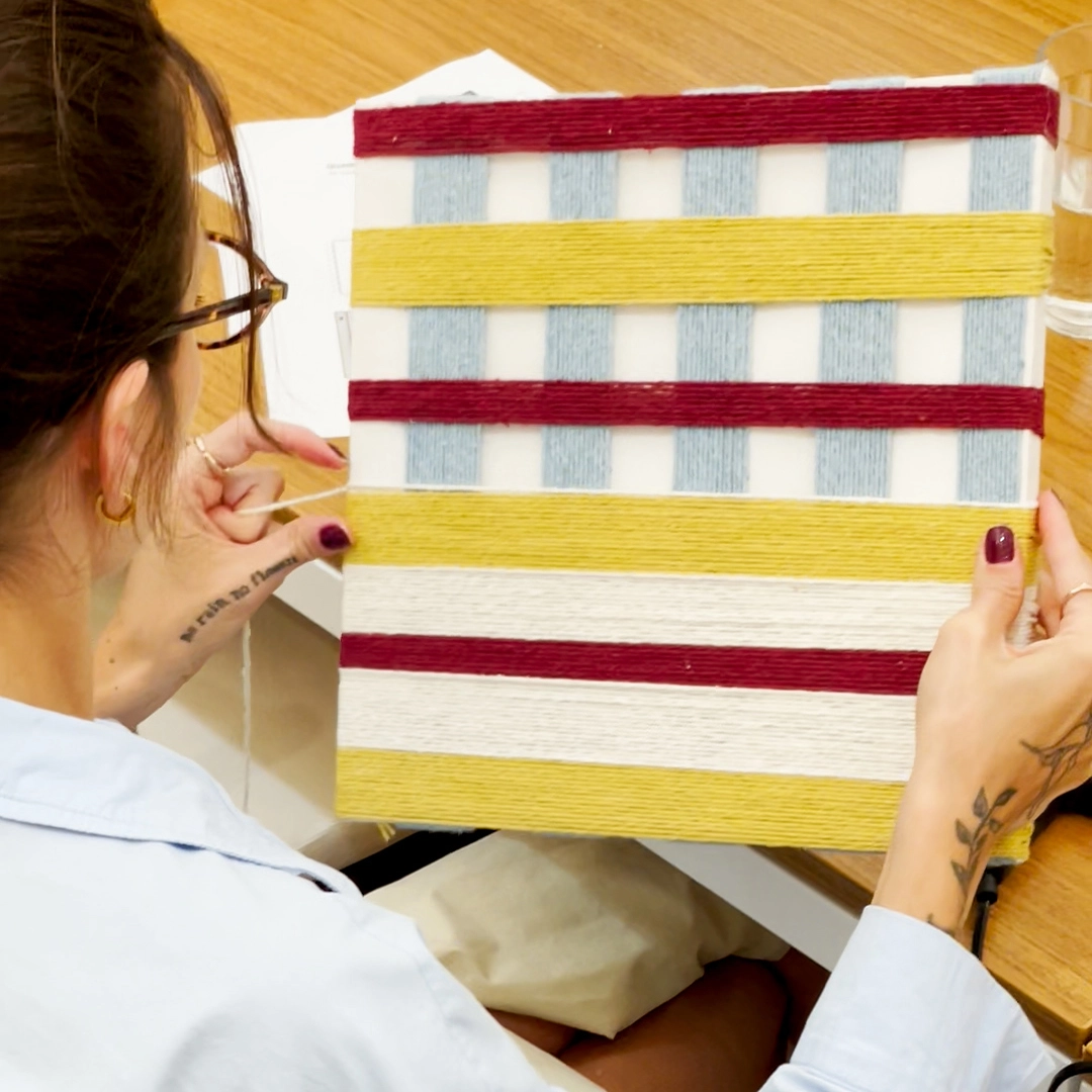 Workshop de tapeçaria